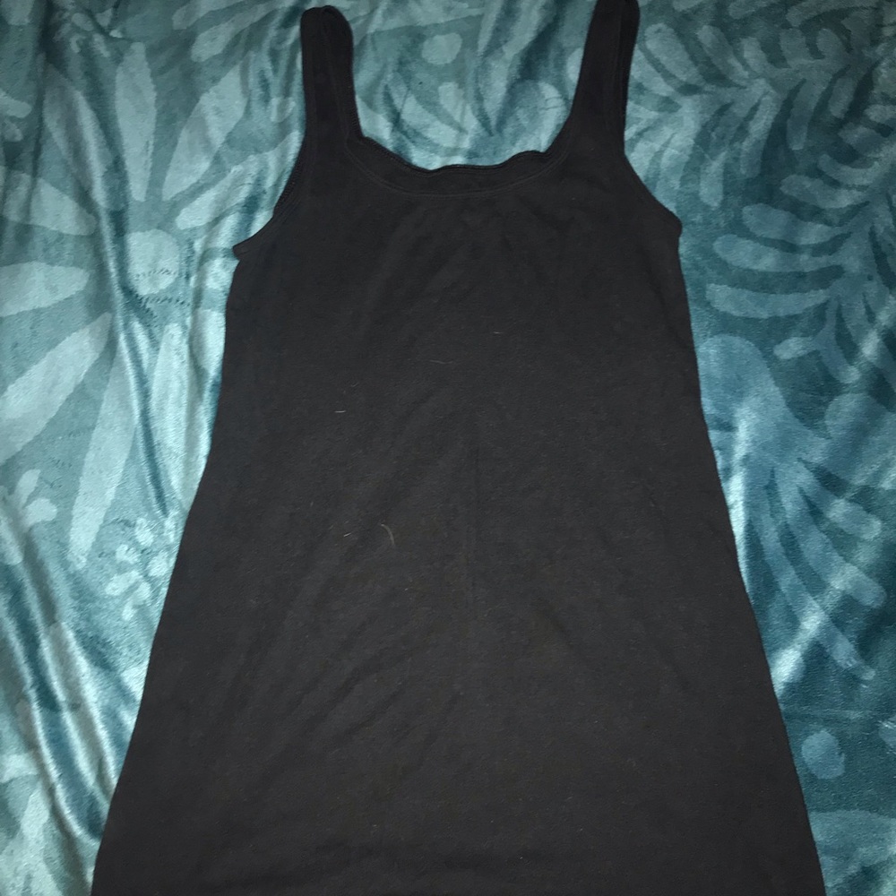 Black cami tank top